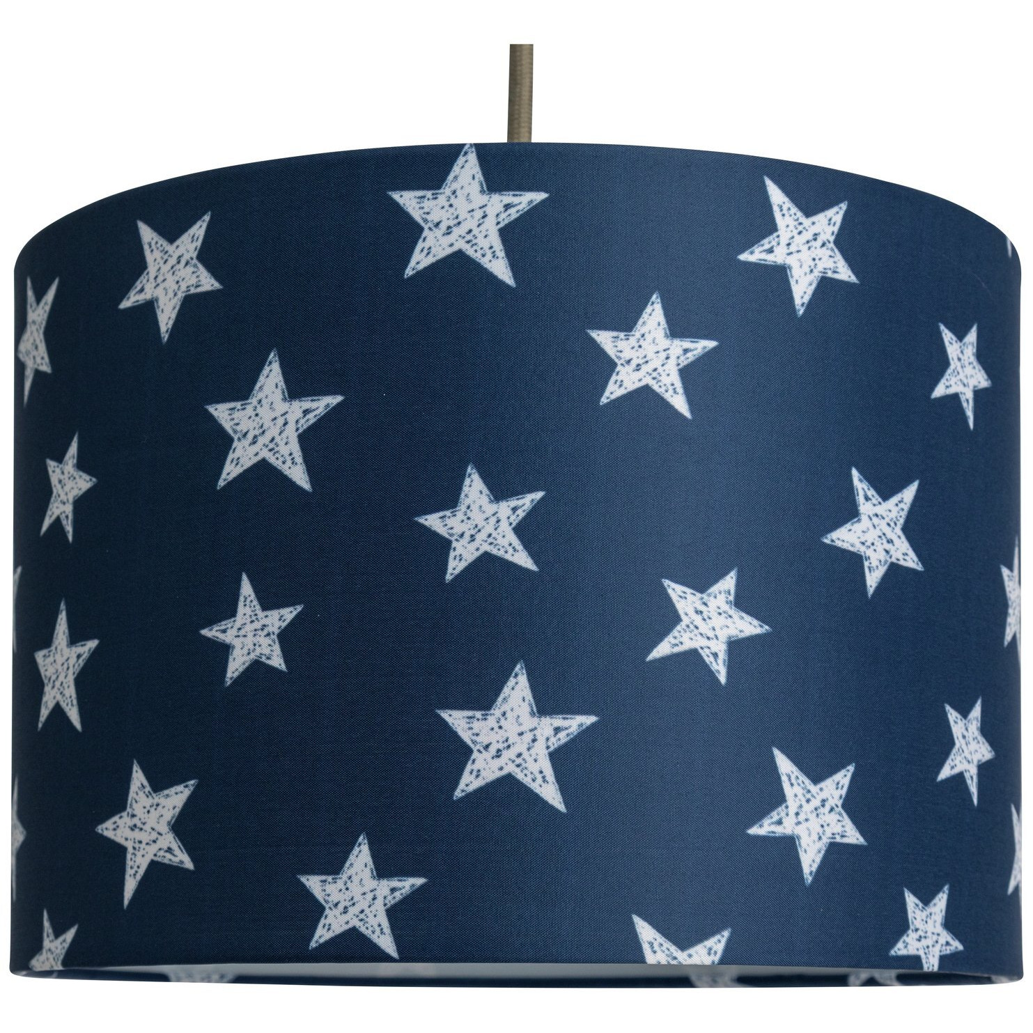 Habitat Kids Little Star Ceiling and Table Lamp Shade Navy by Habitat