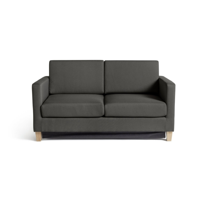 Habitat Rosie Fabric 2 Seater Sofa Bed Grey by Habitat