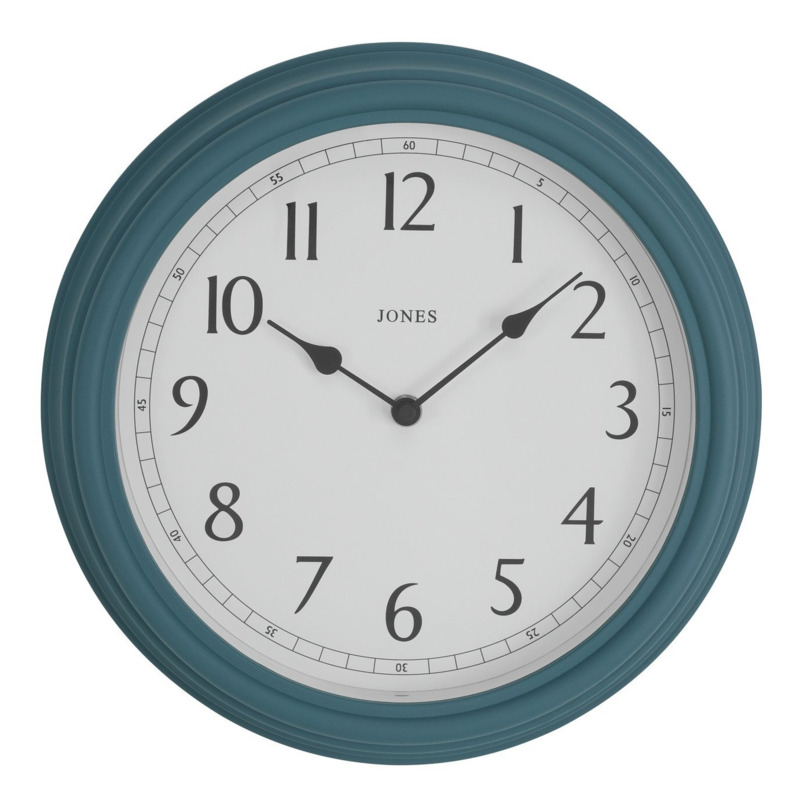 Jones Clocks Wall Clock Blue by Habitat