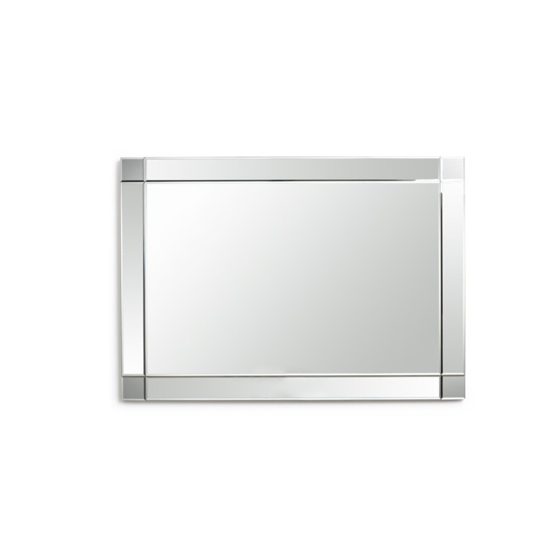 Habitat Rectangular Bevelled Wall Mirror 105x74cm by Habitat