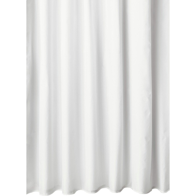 Habitat Mould Resistant Shower Curtain White by Habitat