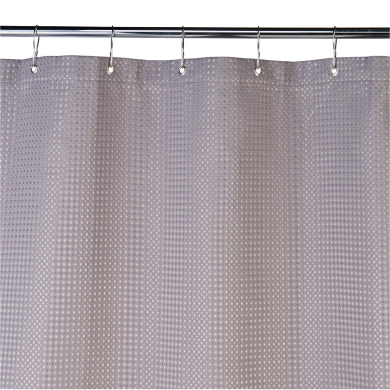 Habitat Shower Curtain Grey Waffle by Habitat