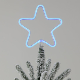 Habitat Christmas Rhapsody Light Up Star Tree Topper