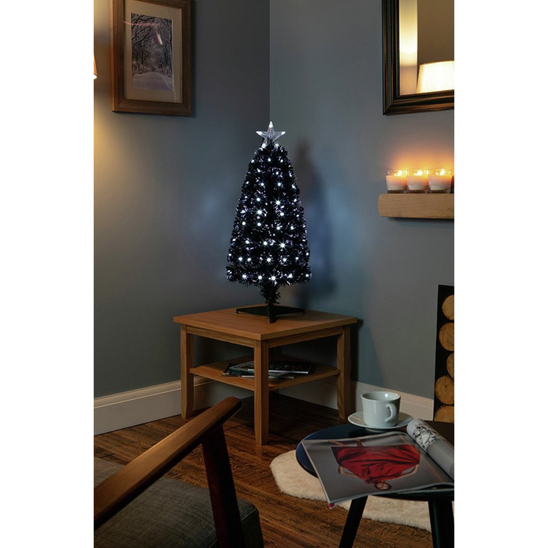 Premier Decorations Fibre Optic Slim Christmas Tree by Habitat