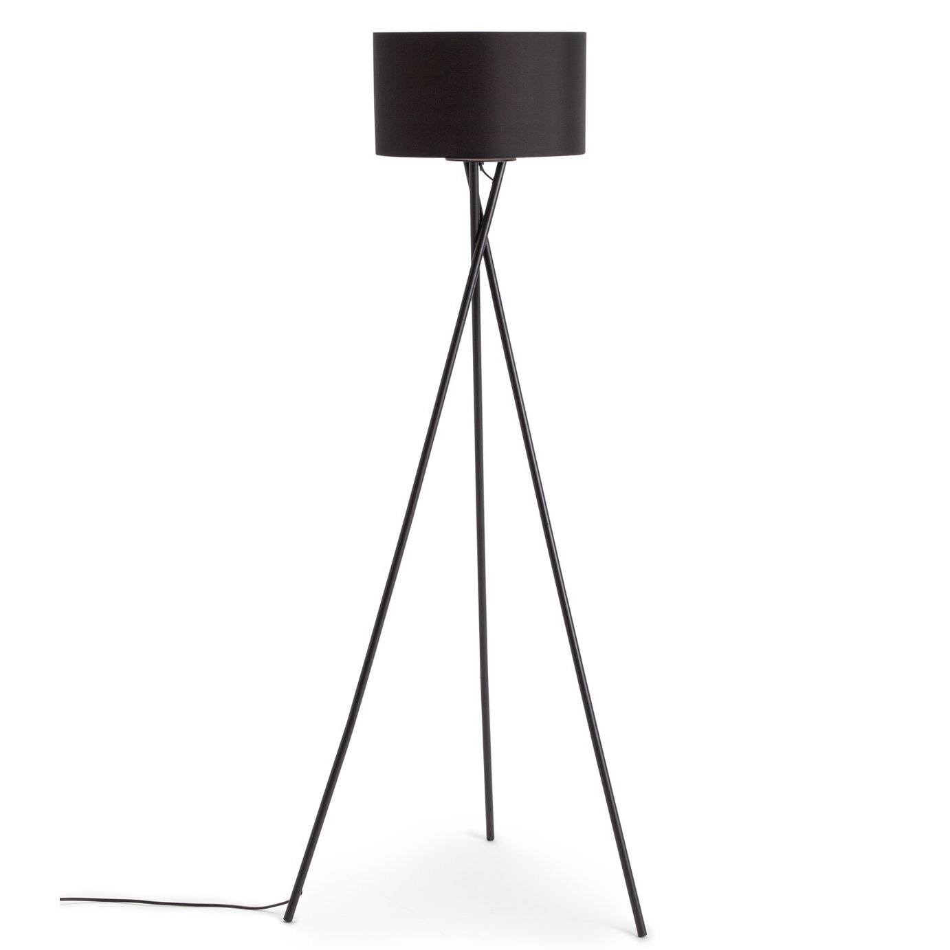 Habitat Matt Tripod Floor Lamp Black by Habitat