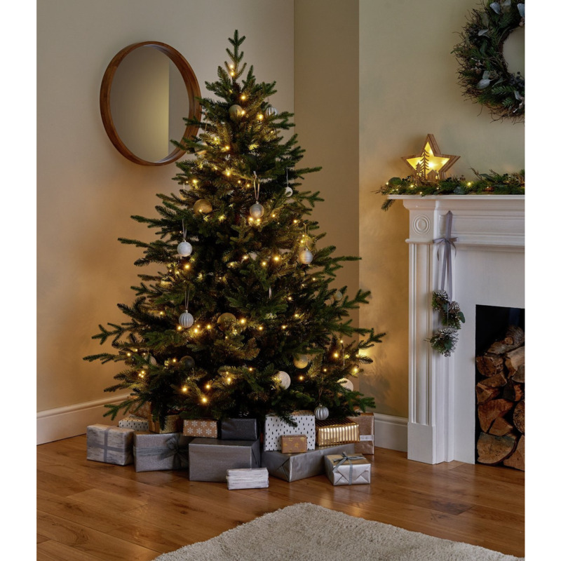 Habitat 6ft Mixed Tip Natural Upswept Christmas Tree by Habitat