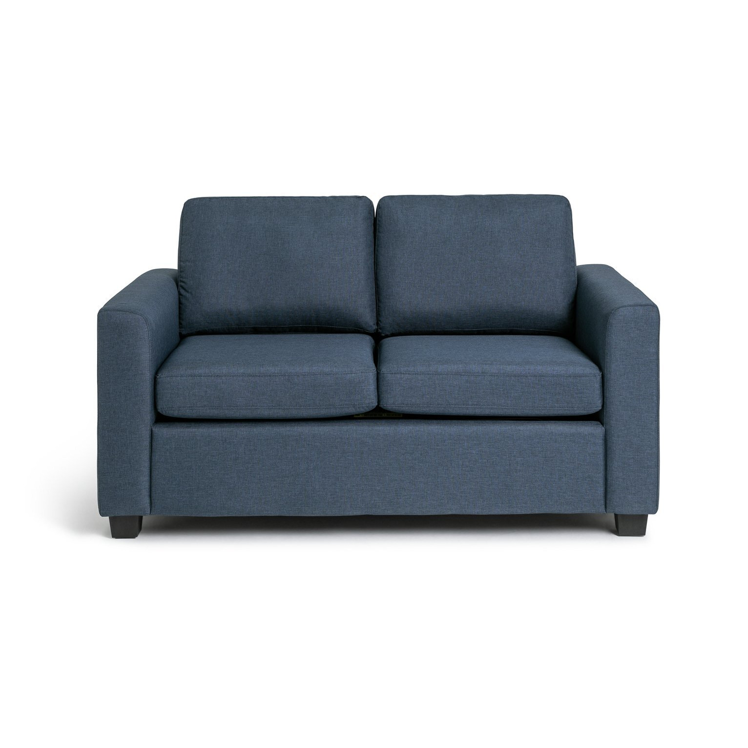Habitat Apartment Fabric 2 Seater Sofa Bed Navy by Habitat