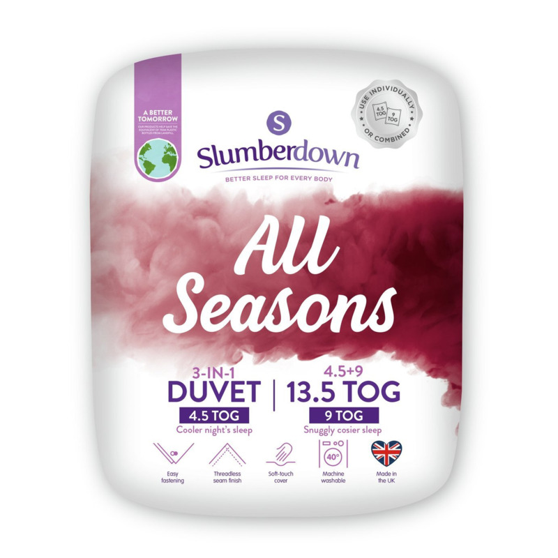Slumberdown All Seasons Duvet King Size by Habitat