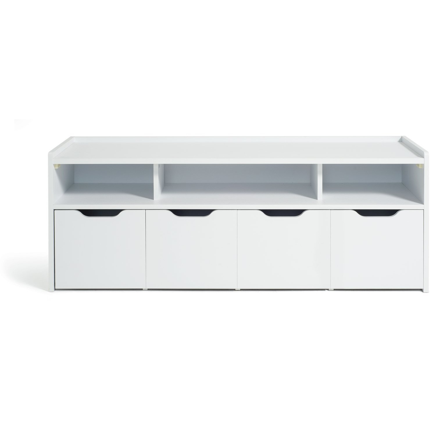 Habitat Compton 3 Shelf Shoe Bench White by Habitat