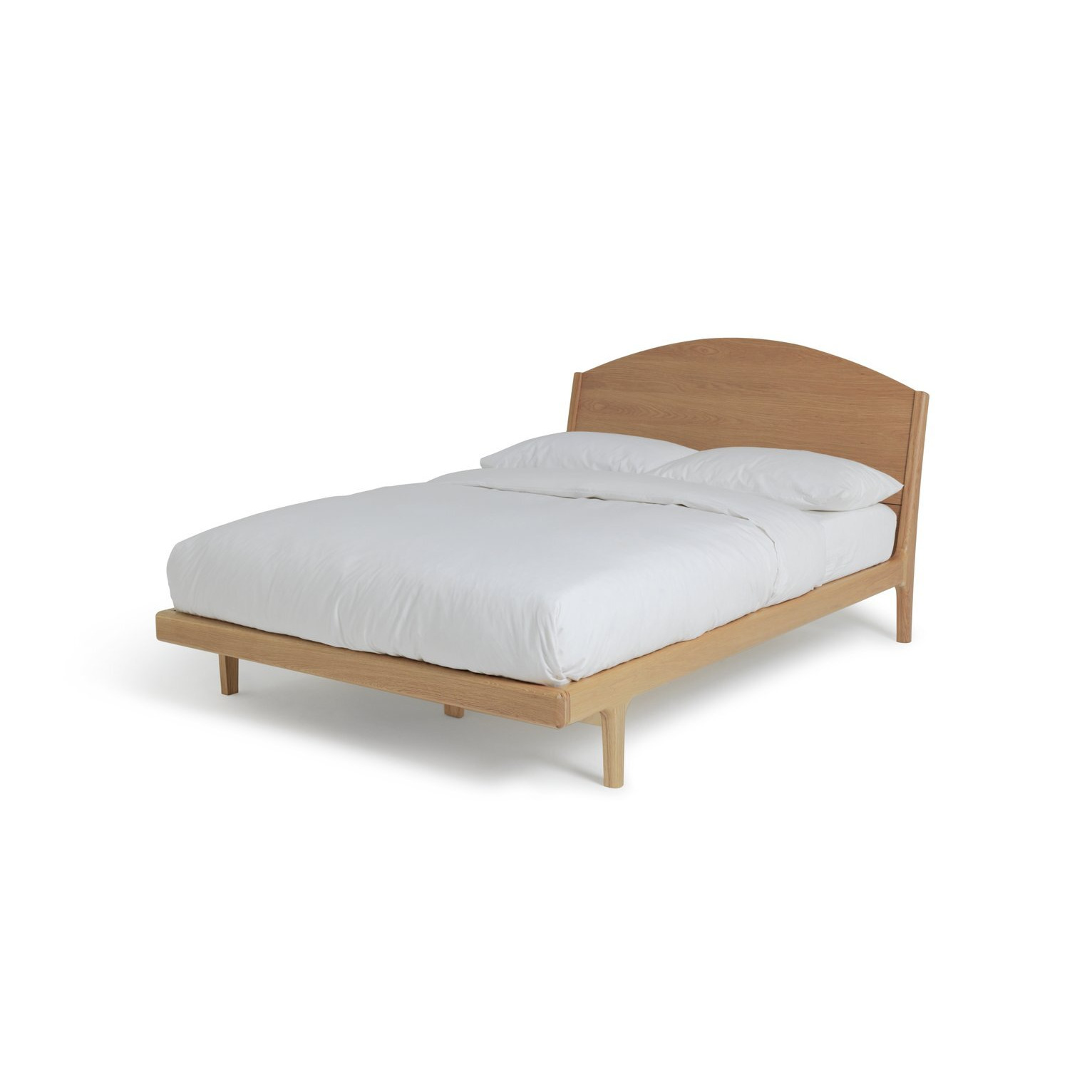 Habitat Etta Kingsize Wooden Bed Frame Oak by Habitat
