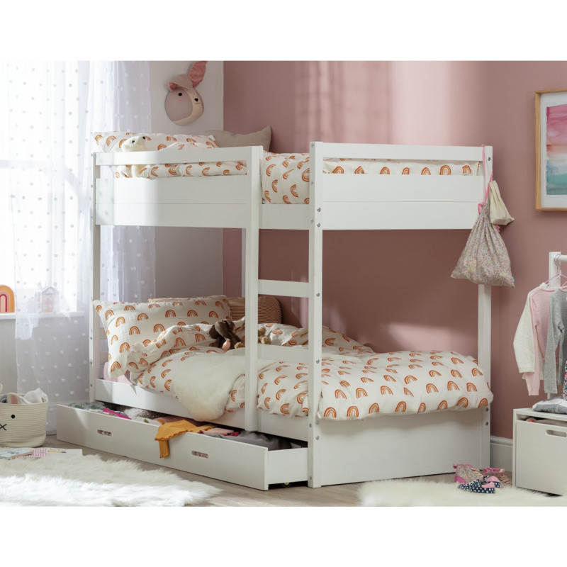 Habitat Rico Bunk Bed with Drawer White by Habitat