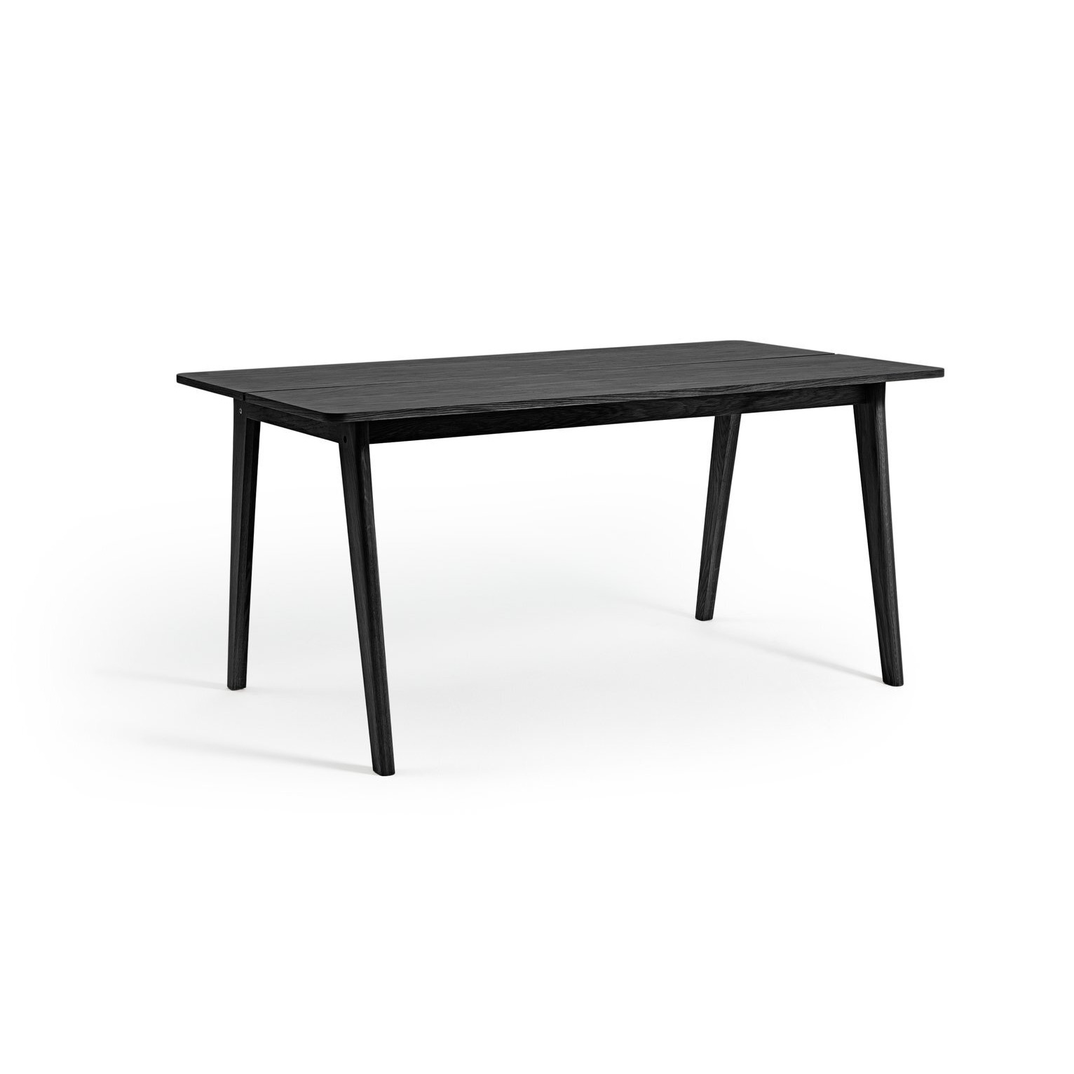 Habitat Nel Wood Veneer 4 Seater Dining Table - Black by Habitat ...