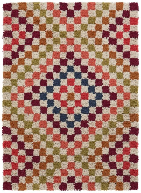 Habitat Folktale Tufted Wool Flatweave Rug - 120x160cm | uFurnish.com
