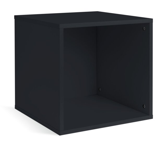 Habitat Rubrics Modular Single Square Shelf Unit - Black by Habitat ...