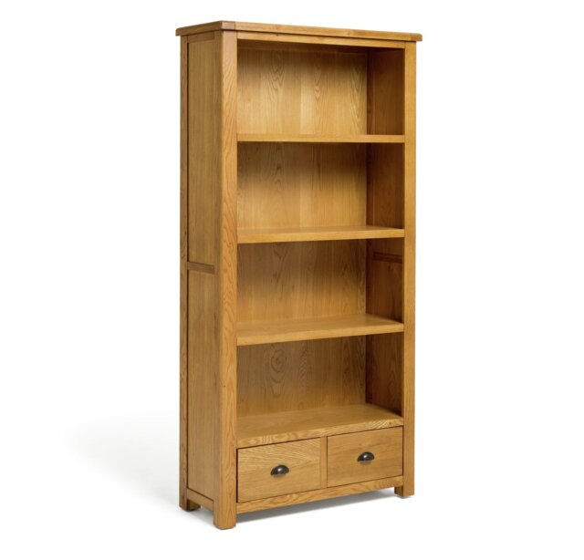 Habitat Kent Tall Oak Veneer Bookcase by Habitat