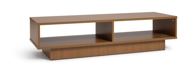 View of Habitat Cubes Large TV Unit - Oak Effect by Habitat | ufurnish.com