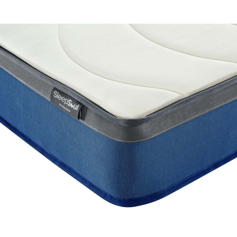 SleepSoul Nebula King Size 600 Pocket Spring Mattress Foam/Fabric