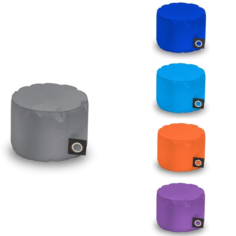 Bonkers Kids Pod Bean Bag Purple Fabric Happy Beds by Happy