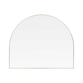 Heal's Fine Edge Mirror Over Mantle Gold Large - Heal's UK Furniture