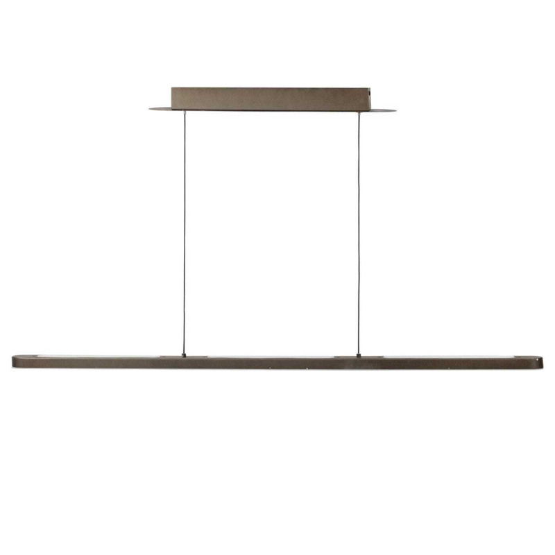 Heal's Linear LED Ceiling Pendant Light Bronze by Heal's