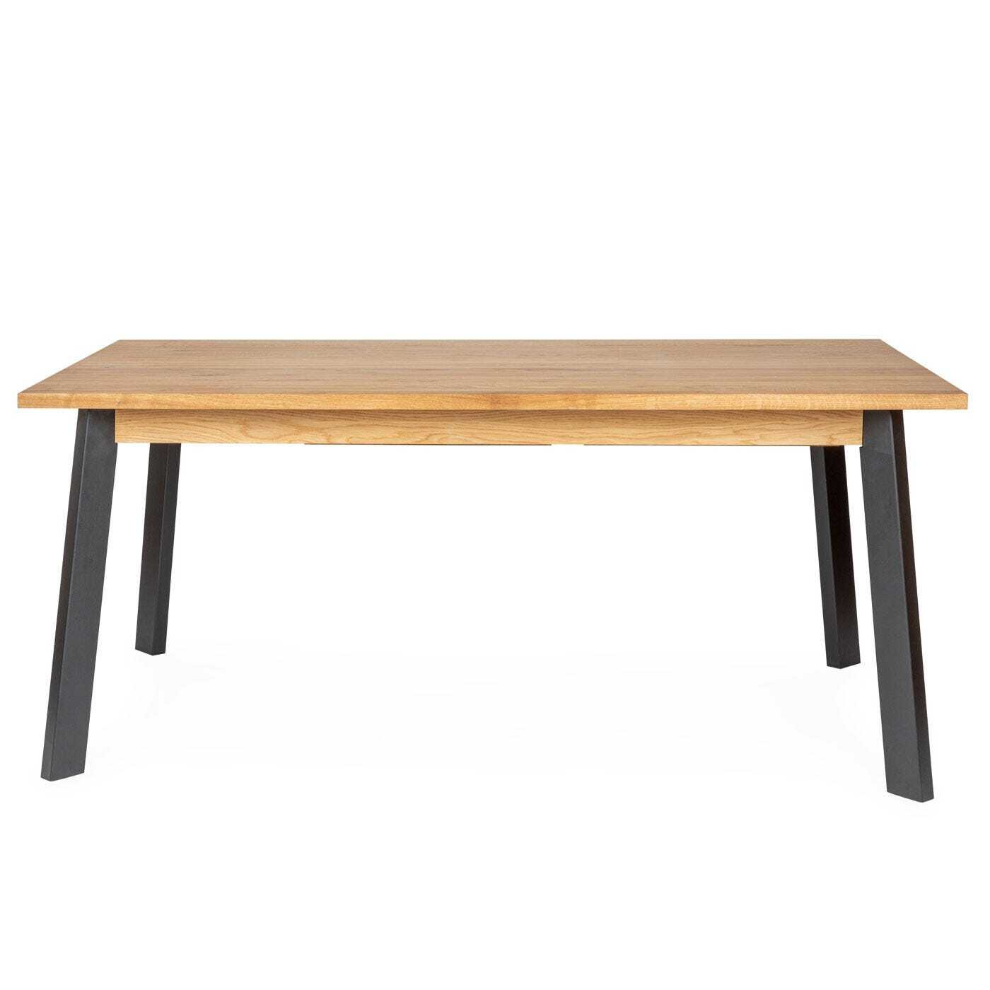 Heal's Nova Extending Dining Table Natural Oiled Oak L180 + 50cm x2 by