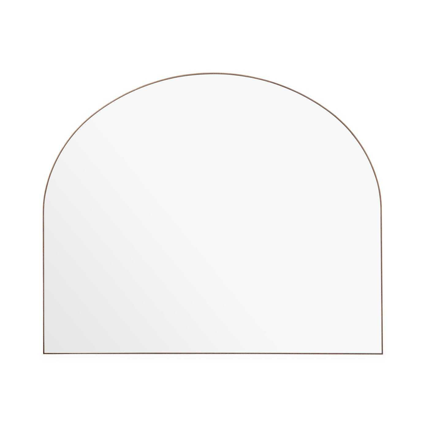 Heal's Fine Wood Mirror Over Mantle Walnut Large by Heal's