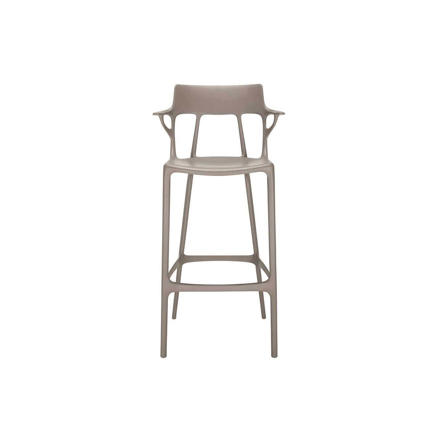 Kartell AI Bar Stool Grey by Heal's