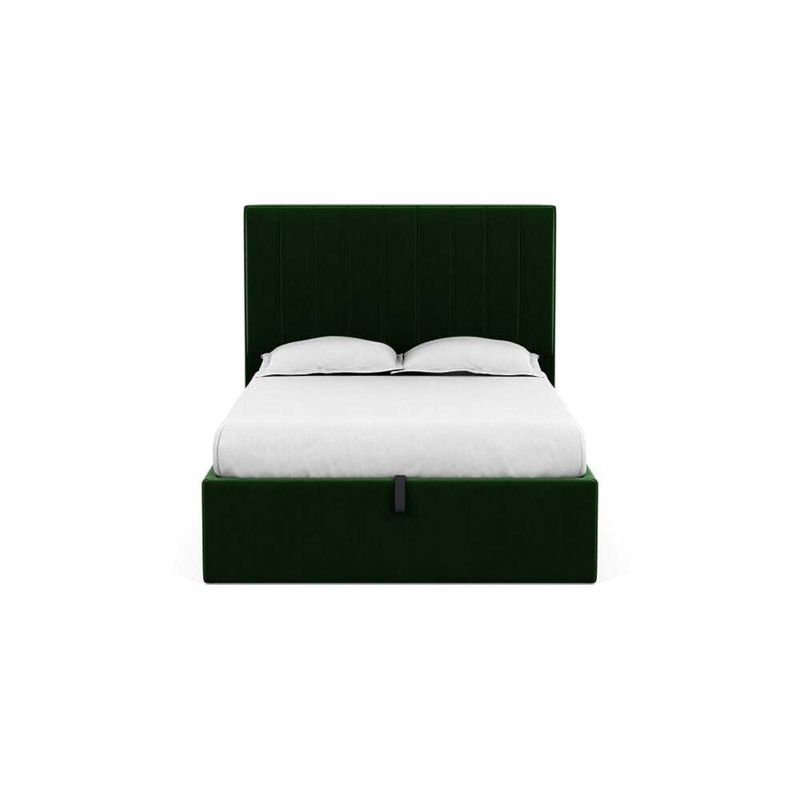 Heal's Retta Headboard (Lift Storage) Double Smart Velvet Forest by