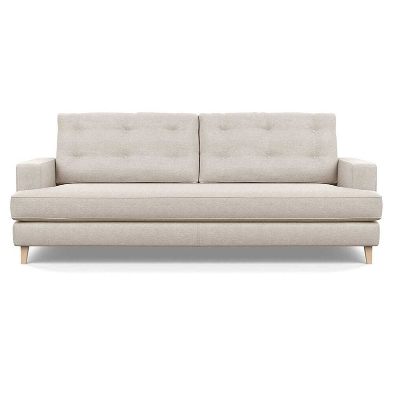 Heal's Mistral 4 Seater Sofa Texture Limestone Natural Feet Heal's UK