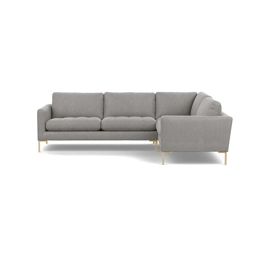 Heal s Richmond 2 Seater Sofa Broad Weave Putty Walnut Heal s UK Heal s Richmond 2 Seater Sofa Broad Weave Putty Walnut Heal s UK