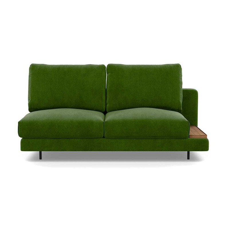 Heal's Orso 2 Seater Unit with Right Arm Tray High Back Smart Luxe