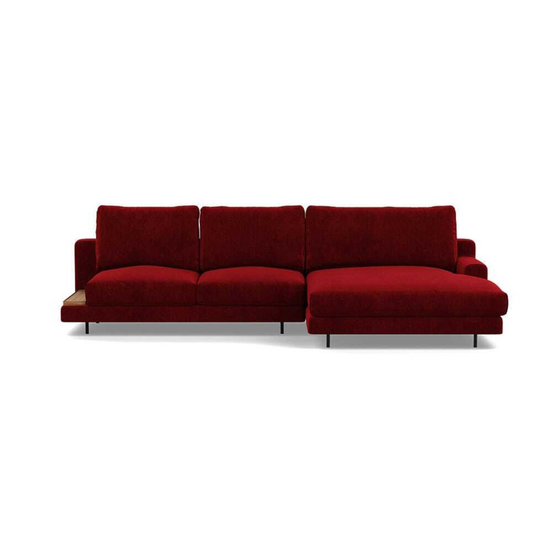 Heal's Orso Right Hand Facing Corner Sofa With Tray High Back Smart