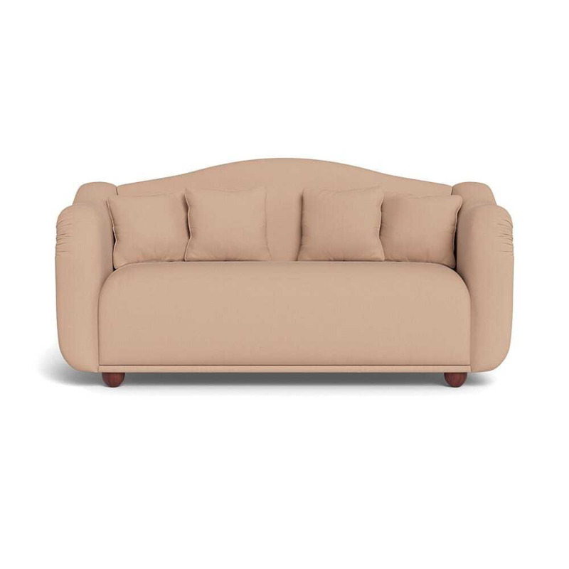 Heal's Tetbury 3 Seater Sofa Capelo LinenCotton Rosedale Walnut Stained Feet by Heal's