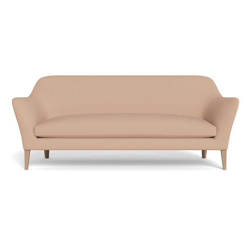 Heal's Wallis 4 Seater Sofa Capelo LinenCotton Rosedale Natural Oak Feet by Heal's