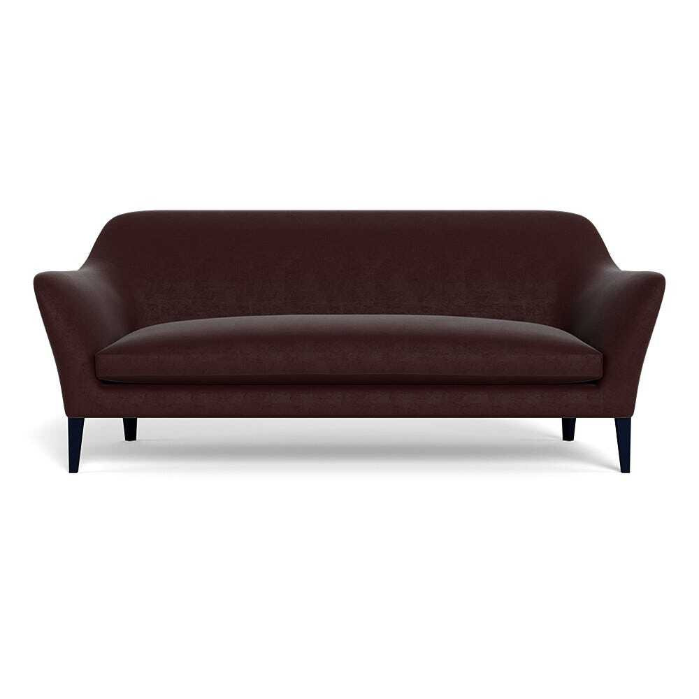 Heal’s Wallis 4-Seater Sofa Smart Luxe Velvet Grass main image 1