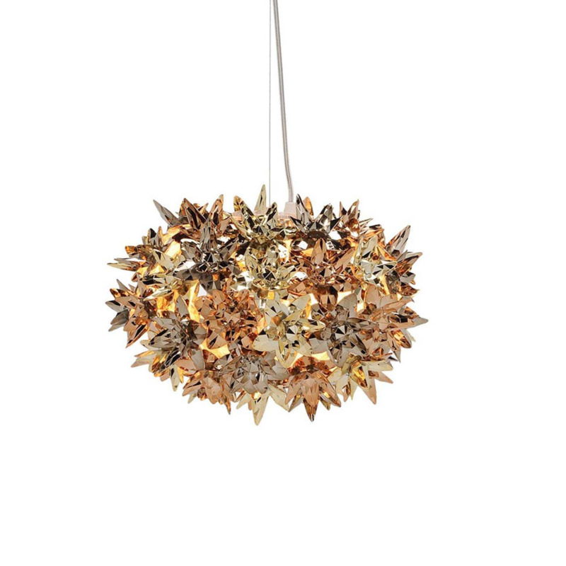 Kartell Bloom Pendant Light Gold Small by Heal's