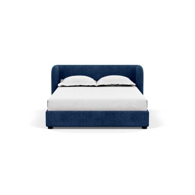 Scp Group Bed Double Broad Weave Lagoon by Heal's | uFurnish.com