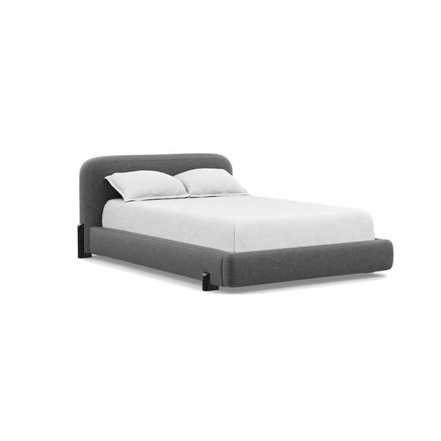 Illustration of Melton Fabric Pet Bed With Supportive Base