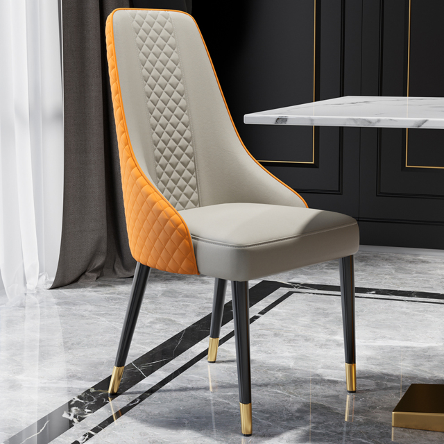 Christopher Knight Home Paula Dining Chairs, Set Of 2 - Black Faux Leather With Gold-Tipped Iron Frame, Armrests Included