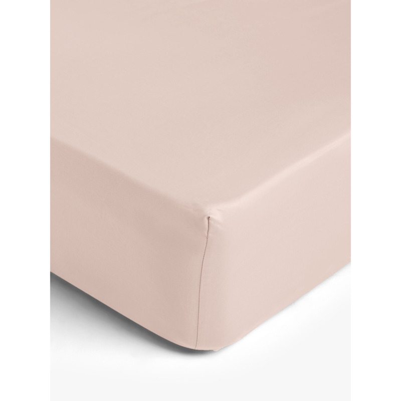 John Lewis Crisp & Fresh Easy Care Organic Cotton Fitted Sheets by John