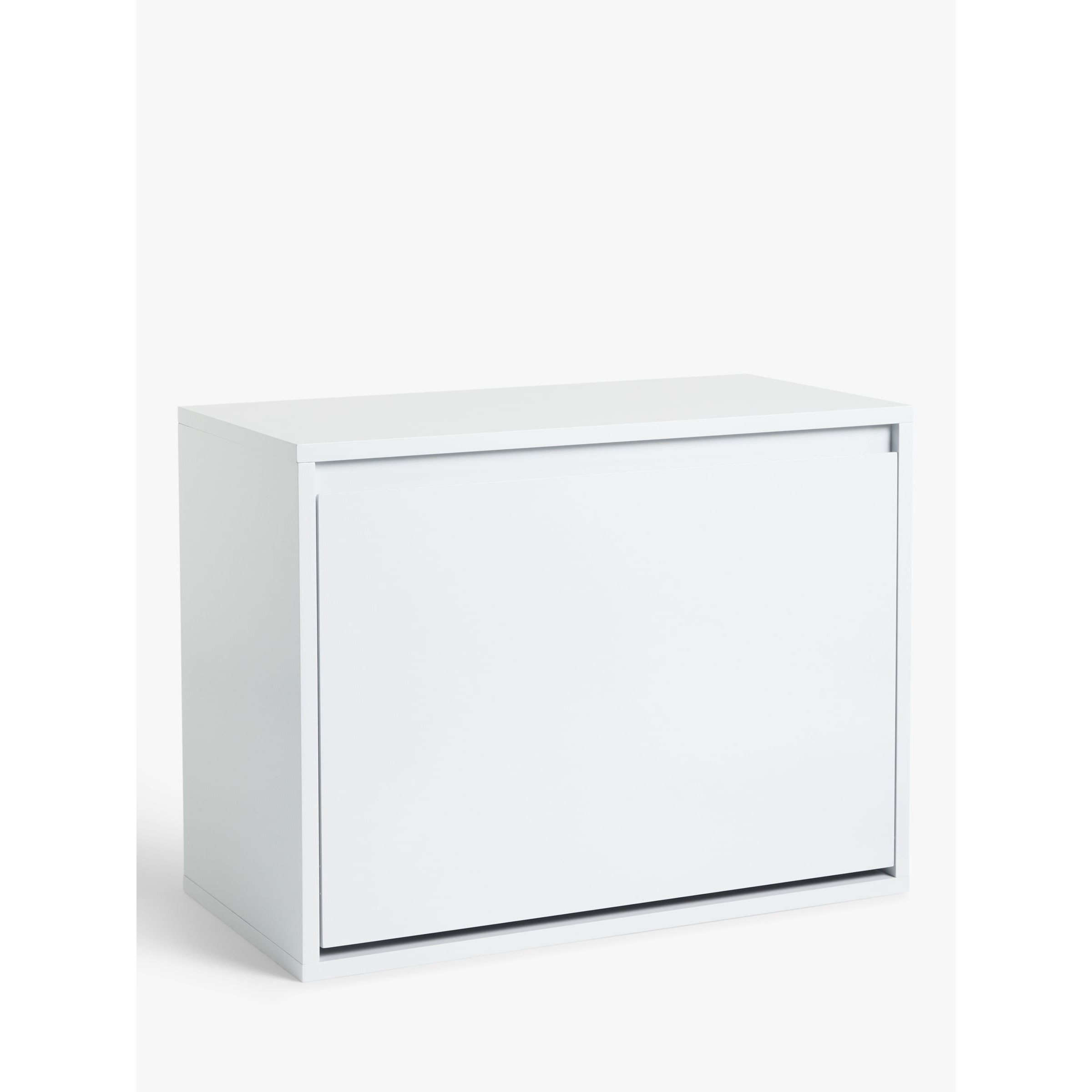 John Lewis Fold Out Shoe Rack, Light Grey by John Lewis & Partners