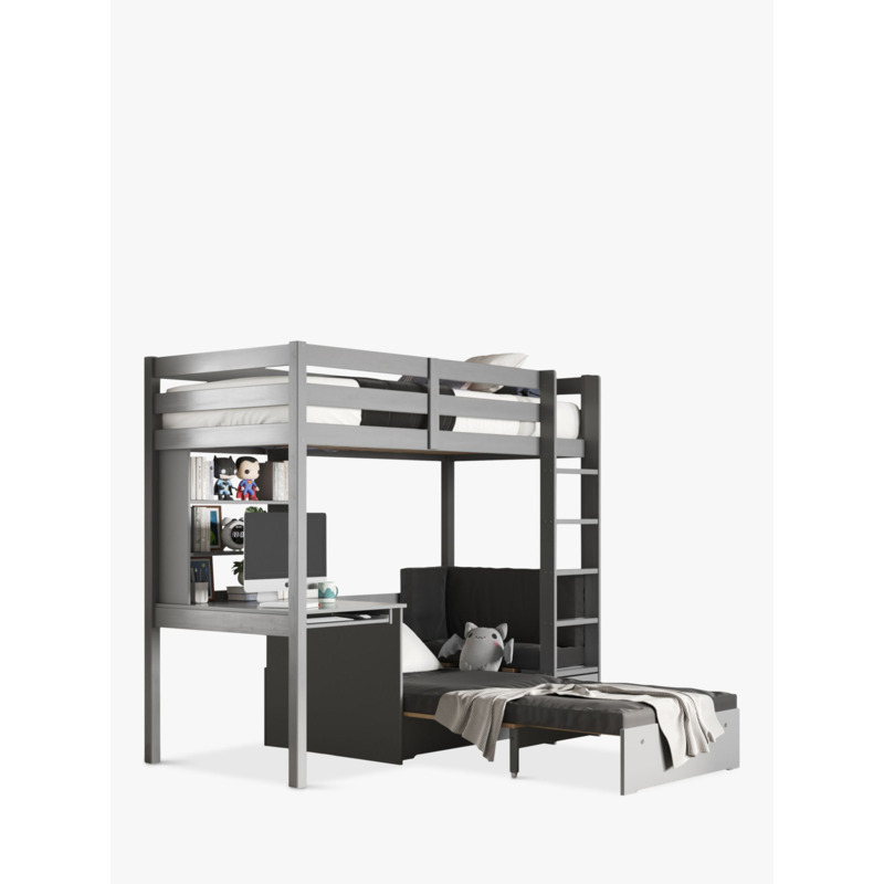 Noomi Eino High Sleeper Bed Frame with Futon by John Lewis & Partners