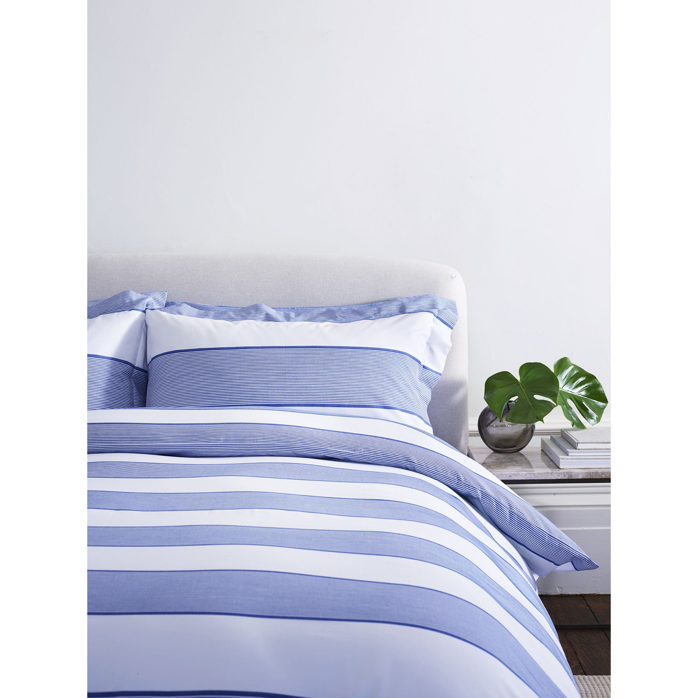 Jasper Conran London Pinstripe Jacquard Duvet Cover Set by John Lewis