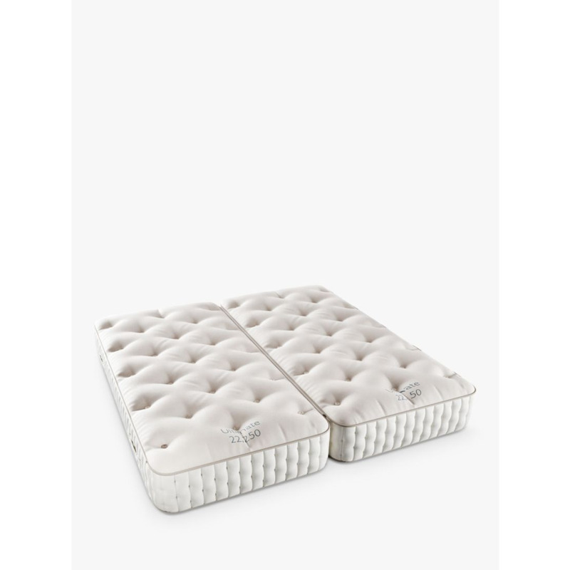 John Lewis Ultimate Natural Collection 22500 Zip Link Mattress, Regular