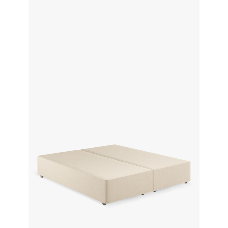 Vispring Supreme Upholstered Divan Base, King Size by John Lewis & Partners