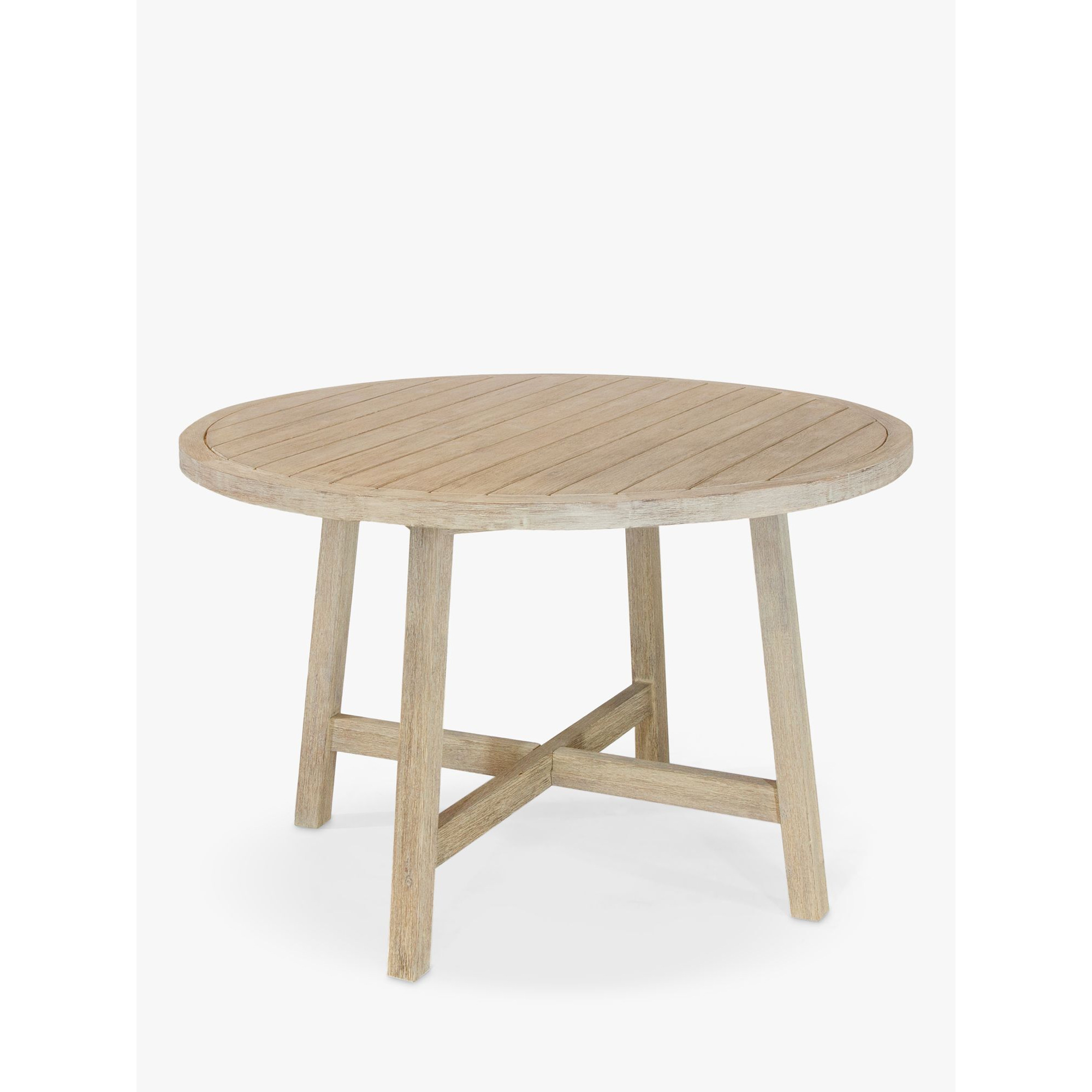 KETTLER Cora 6-Seater Round Garden Dining Table, FSC-Certified (Acacia ...