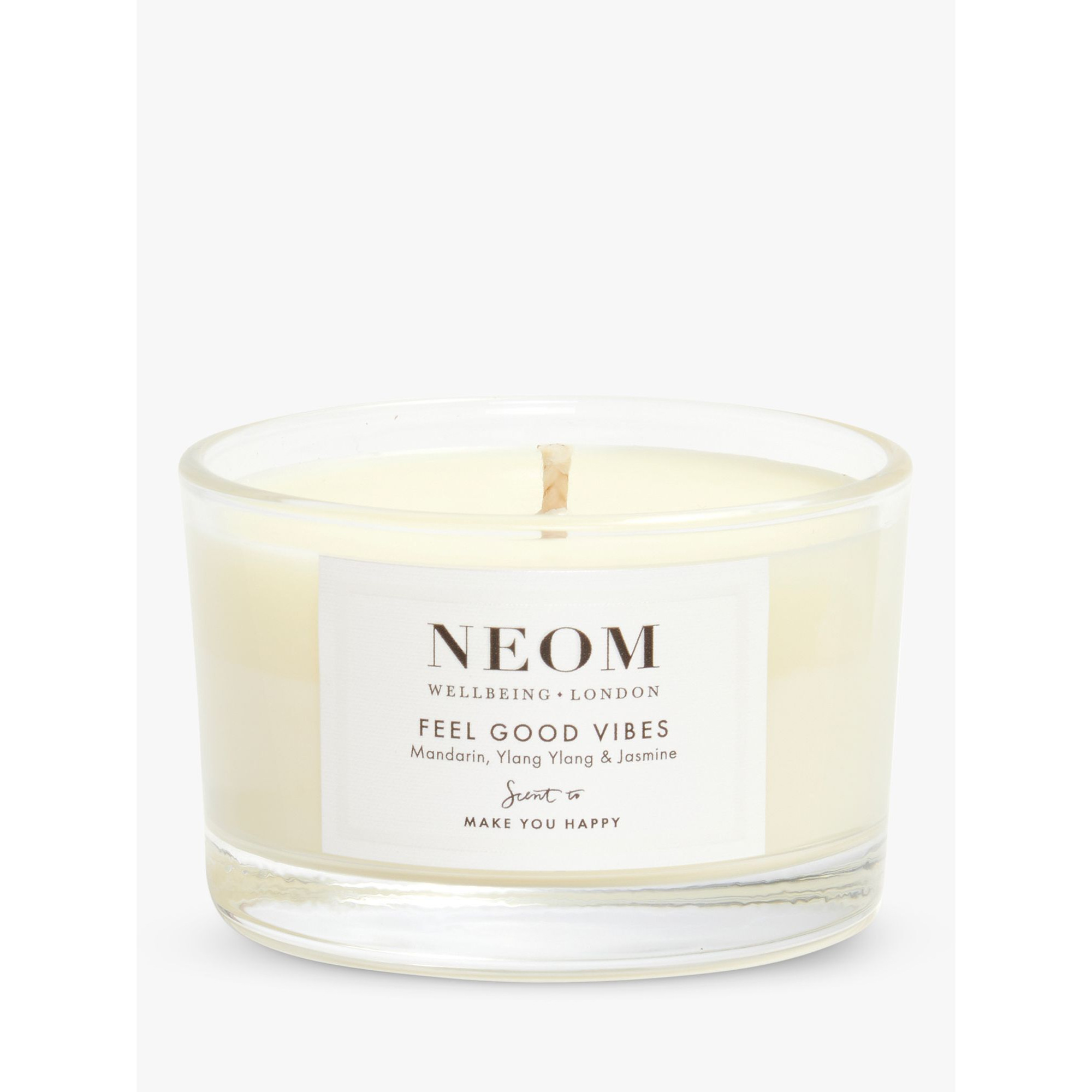 Neom Organics London Feel Good Vibes Scented Travel Candle, 75g by John