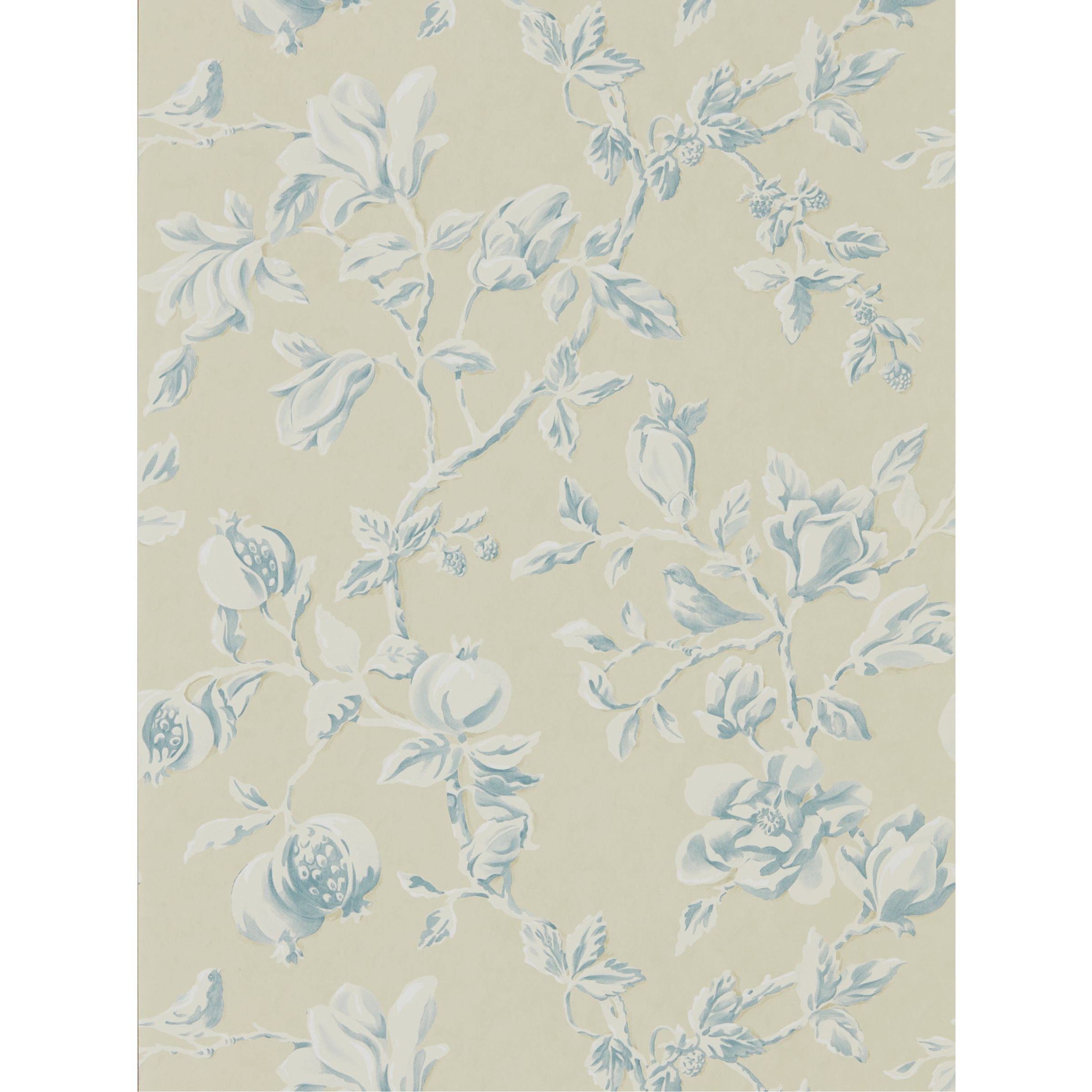 Sanderson Magnolia and Pomegranate Wallpaper by John Lewis & Partners