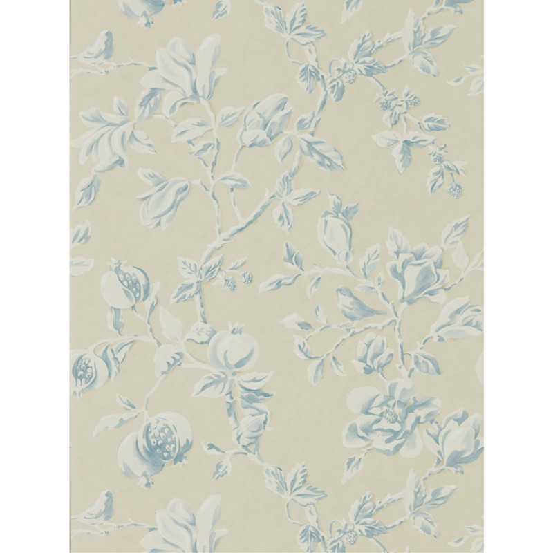 Sanderson Magnolia and Pomegranate Wallpaper by John Lewis & Partners ...