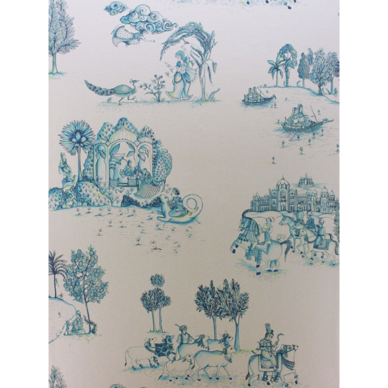 Osborne & Little Matthew Williamson Zanskar Paste the Wall Wallpaper by